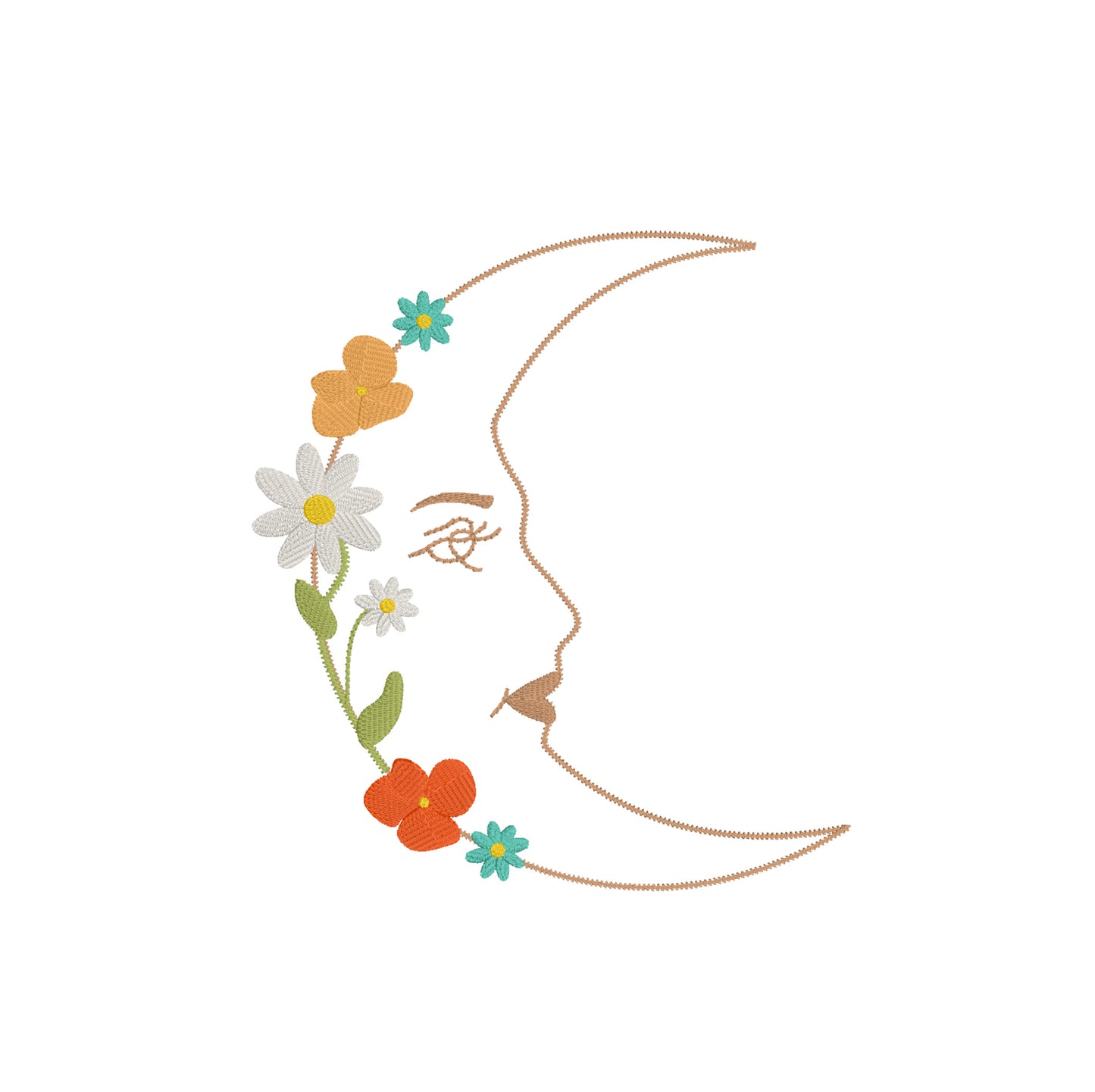 Loteria mexicana Luna de flores / Lune de fleur