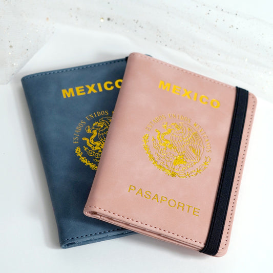 Cubre pasaporte mexicano