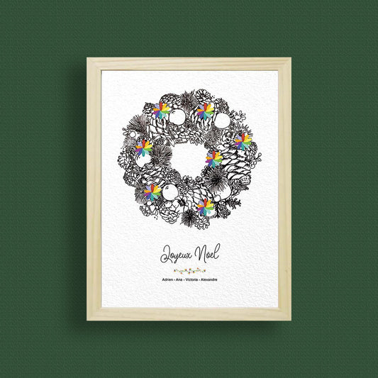 Christmas crown  / Corona Noël