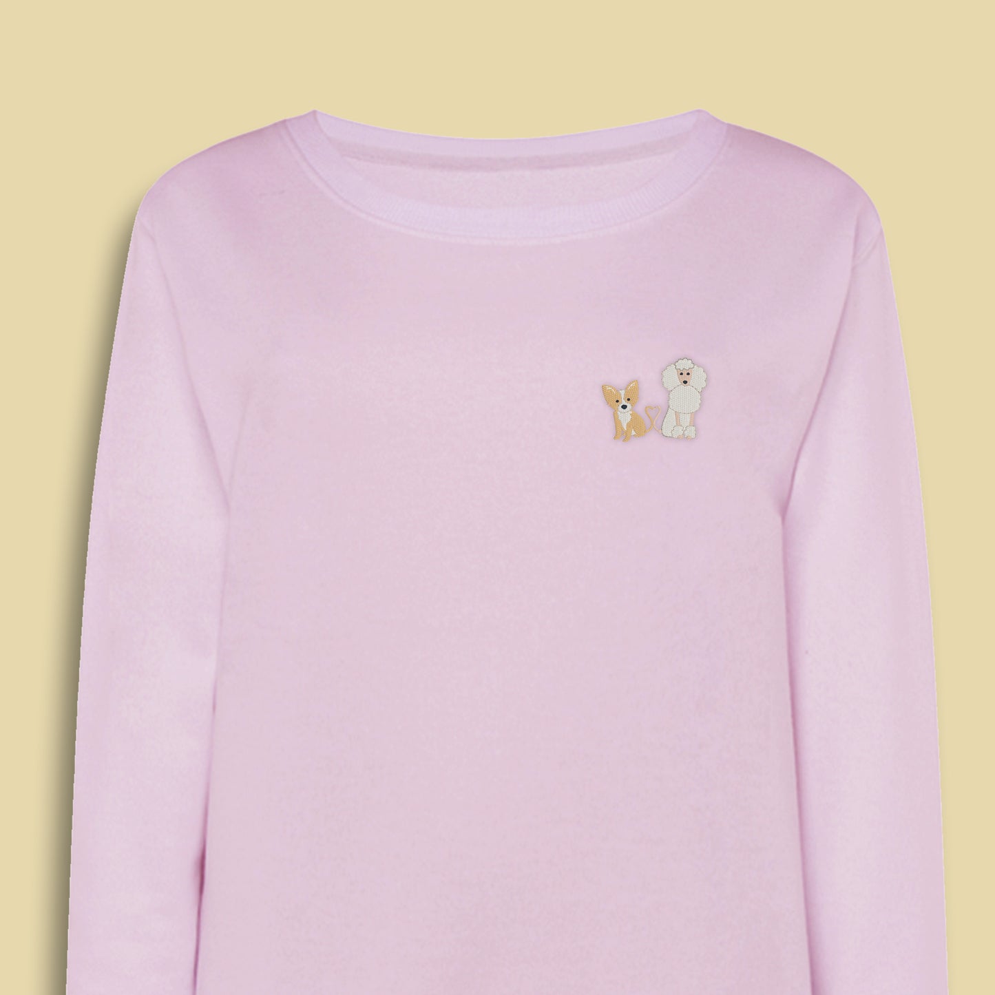 Sweatshirt chihuahua/frenchpoodle