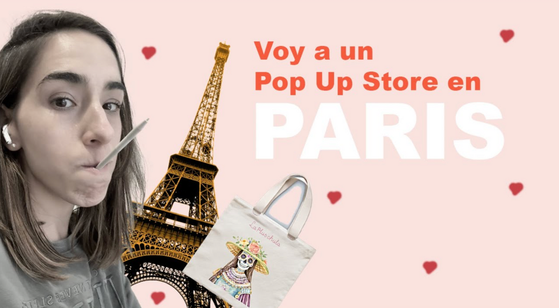 Voy a un pop up store en Paris con limon macaron y scarabö