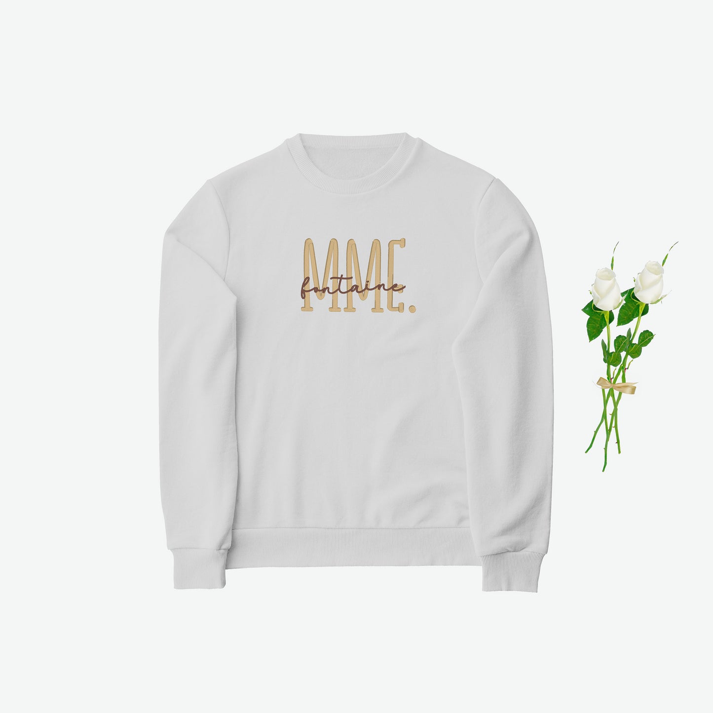 Sweatshirt Monsieur Madame / Sudadera Señor Señora